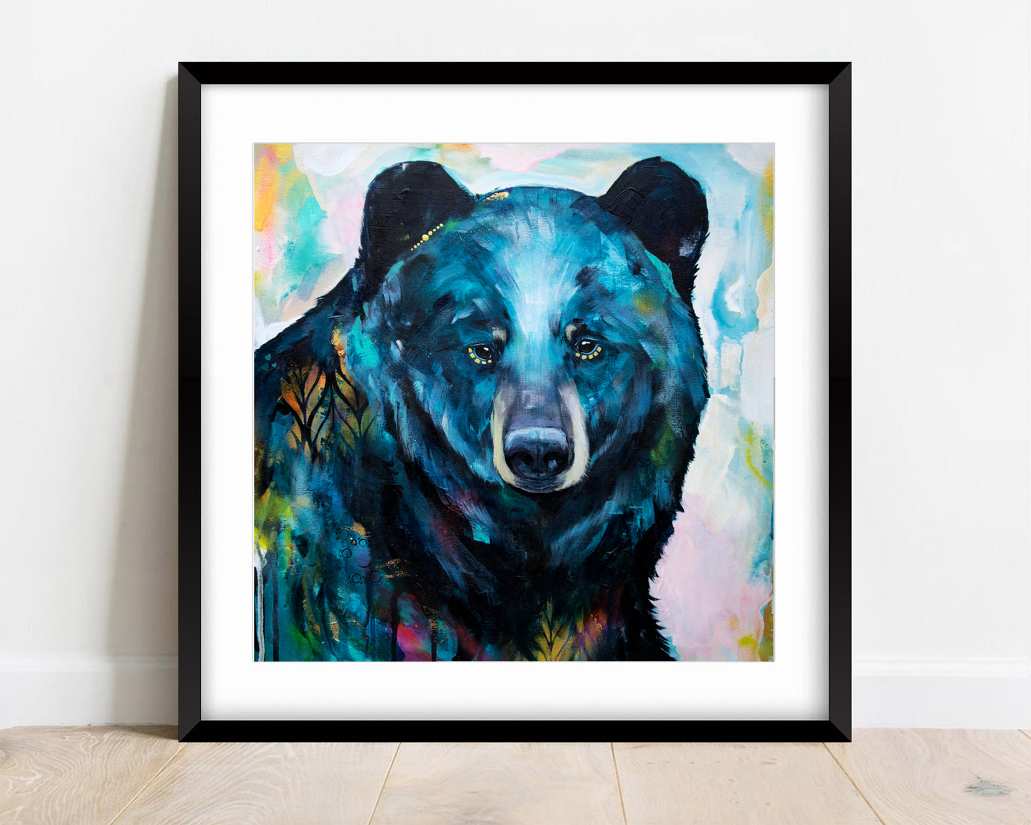 Art Print of a Bear - She Was Not To Be Tamed - by Lisa Whitehouse