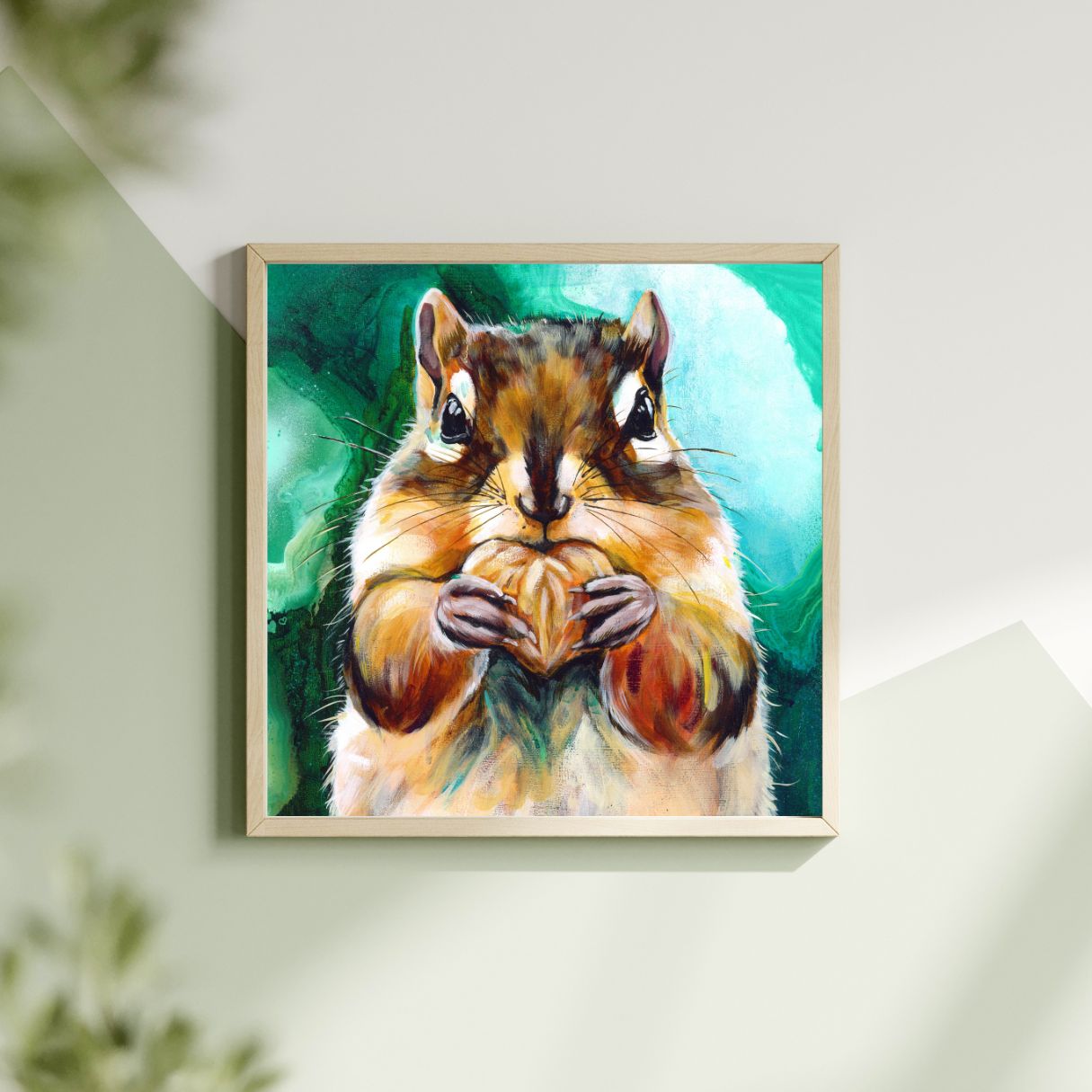 Chipmunk Print - Summer Love by Lisa Whitehouse