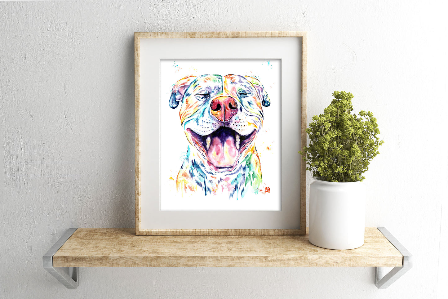 Pit Bull Painting - Tango
