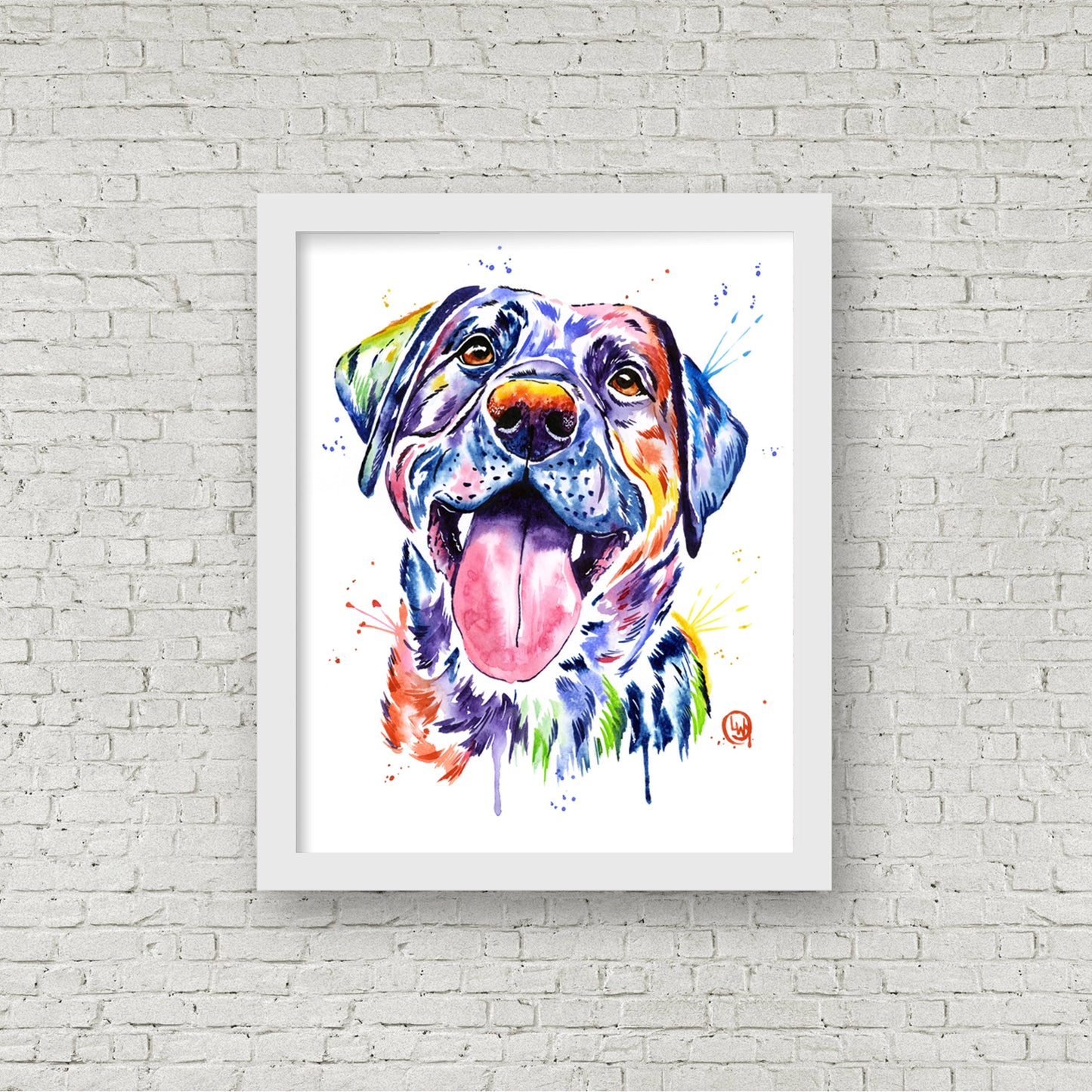 Black Lab Art - 2