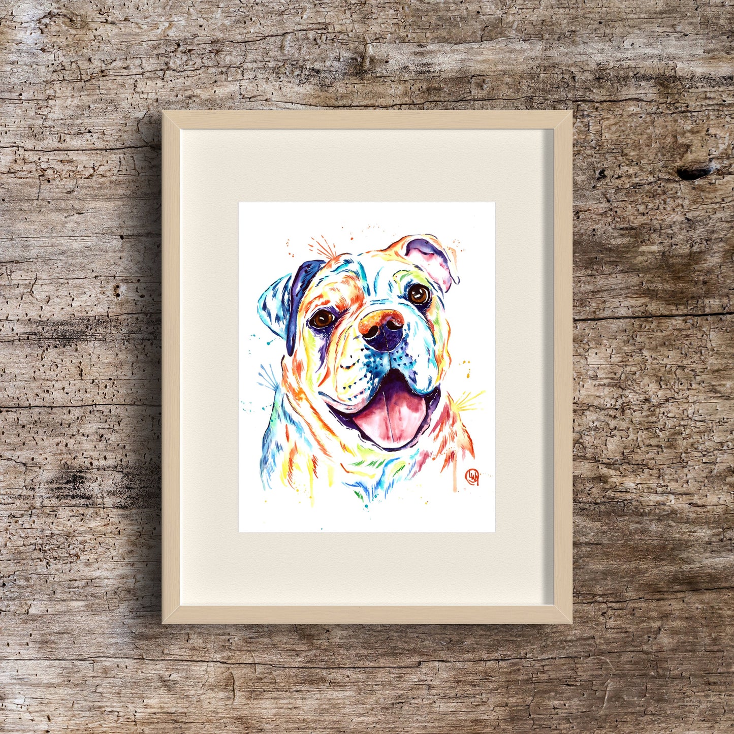 Bulldog Painting - 3