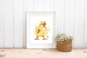 Chick Baby Animal Art - 1