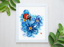 Ladybug Watercolor - 2