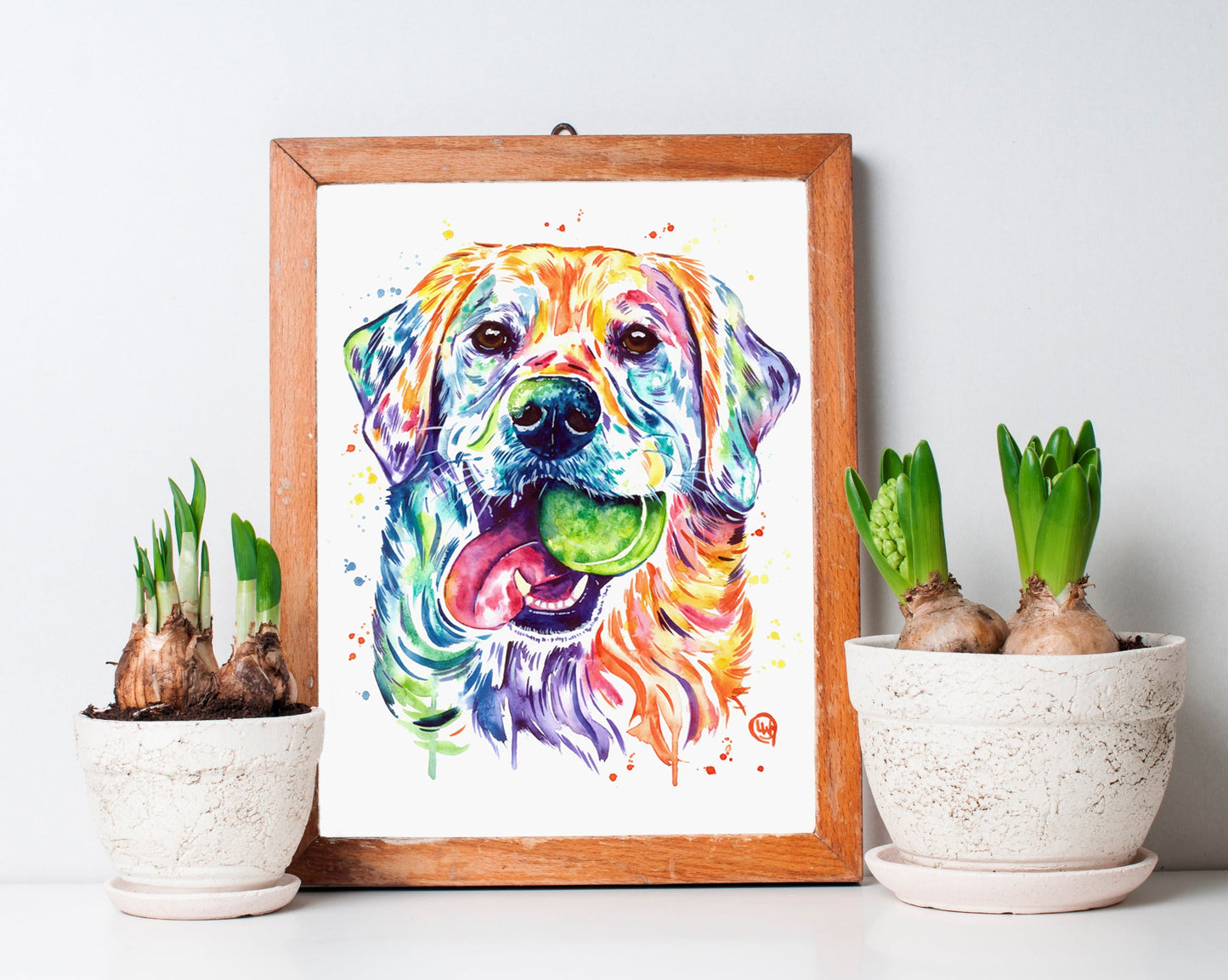 Colorful Dog Art - 9