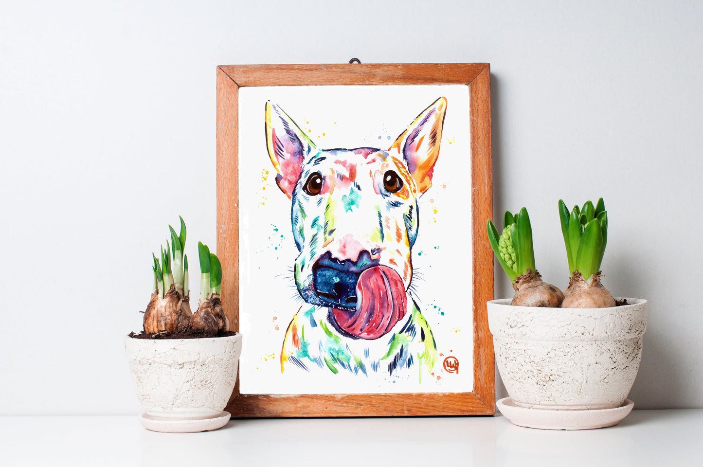 Bull Terrier Portrait - 2