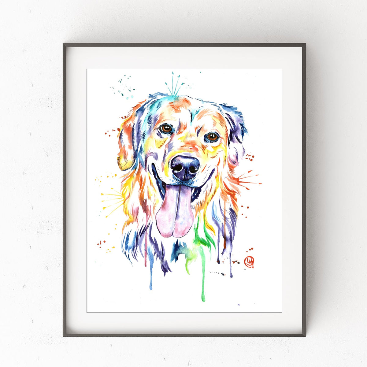 Golden retriever hot sale picture frame
