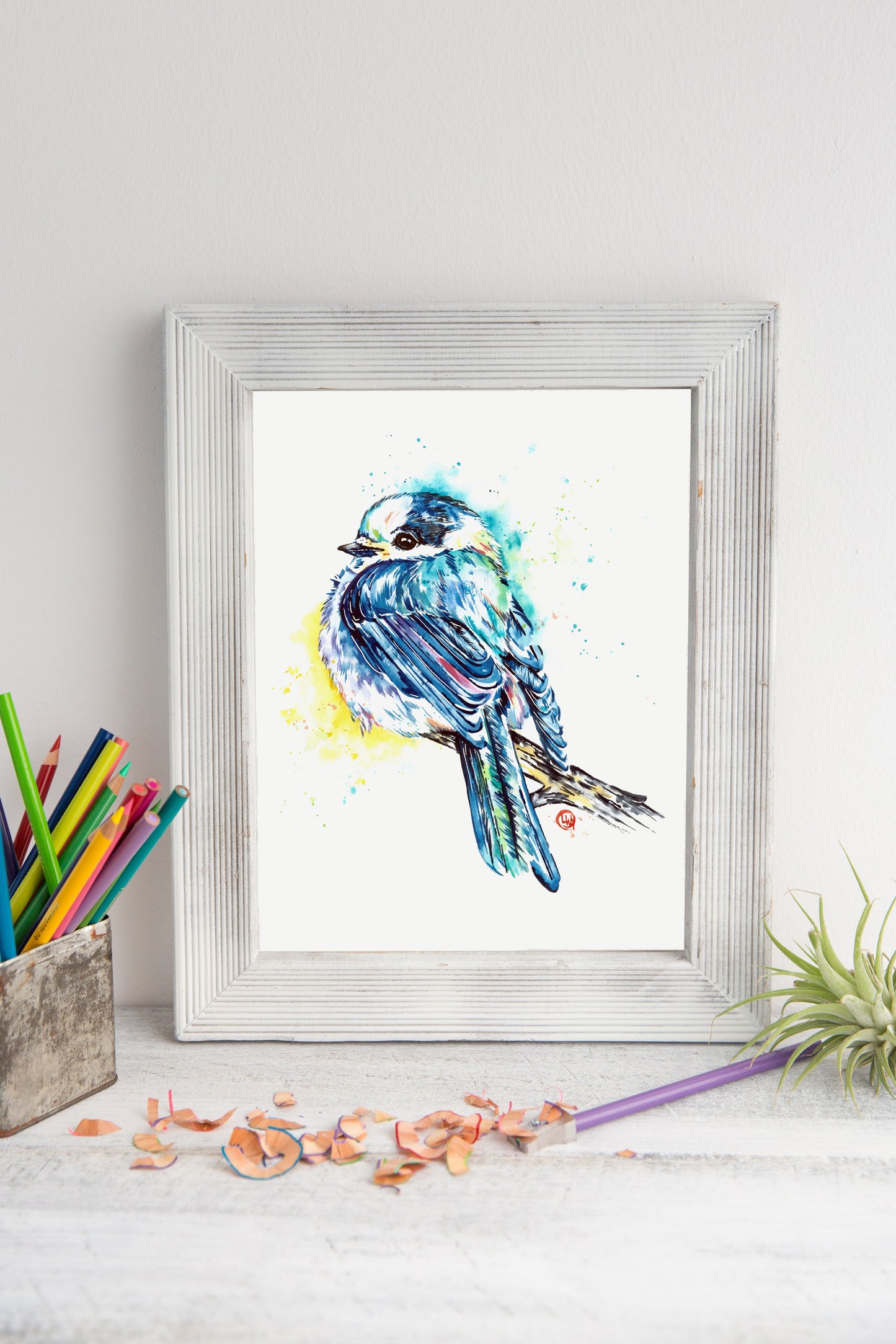 Gray Jay Art - 4
