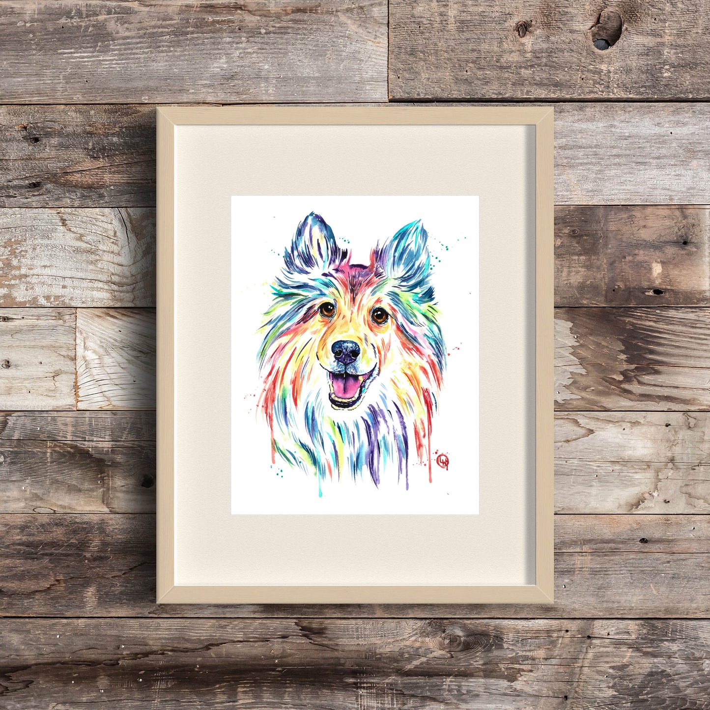 Sheltie Painting - 4
