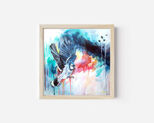 Contemporary Blue Jay Painting - 1