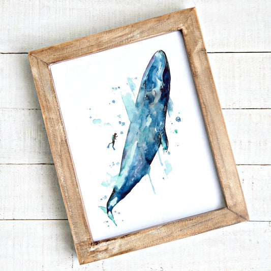 Blue Whale Painting - 3