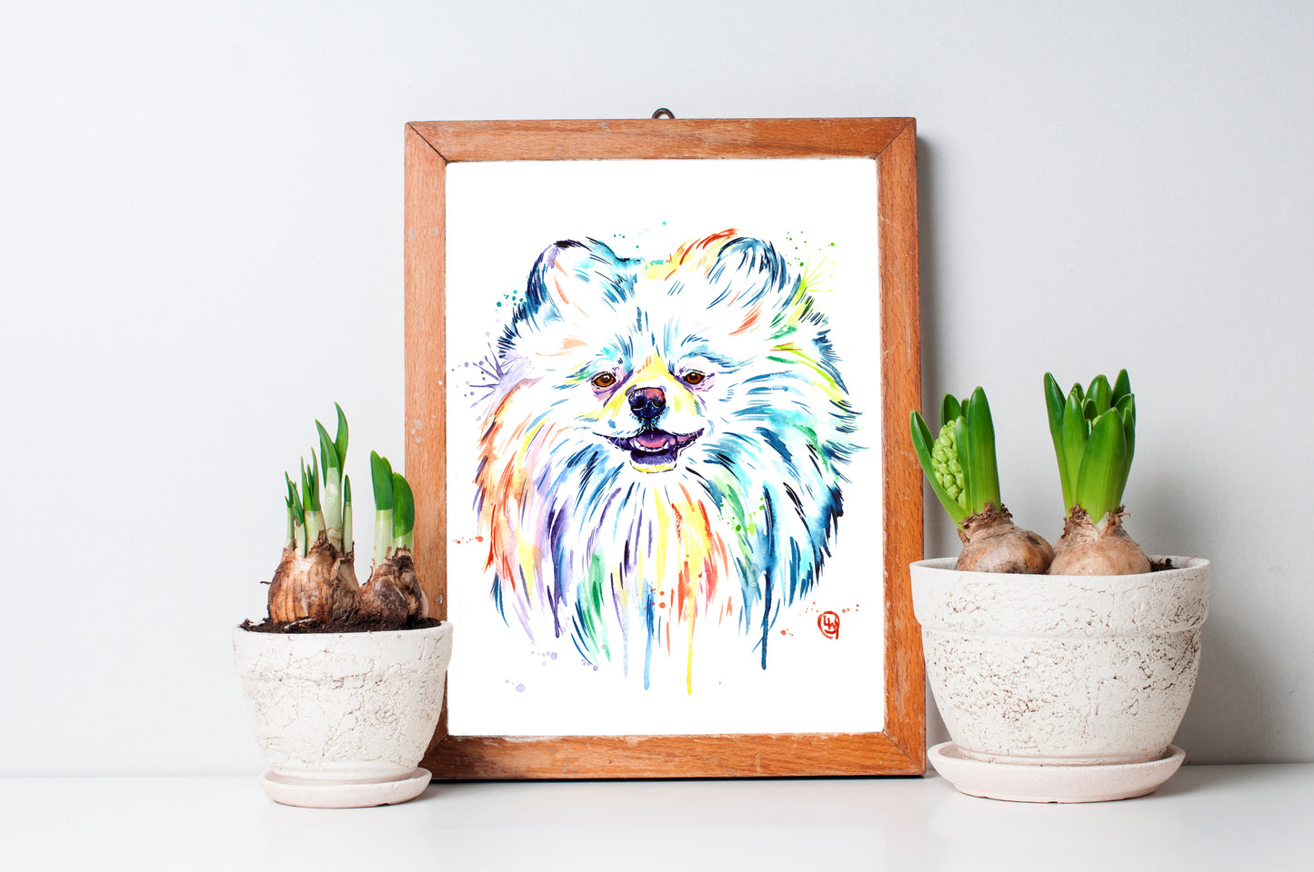 Pom Pet Painting - Leo the Lion Pom