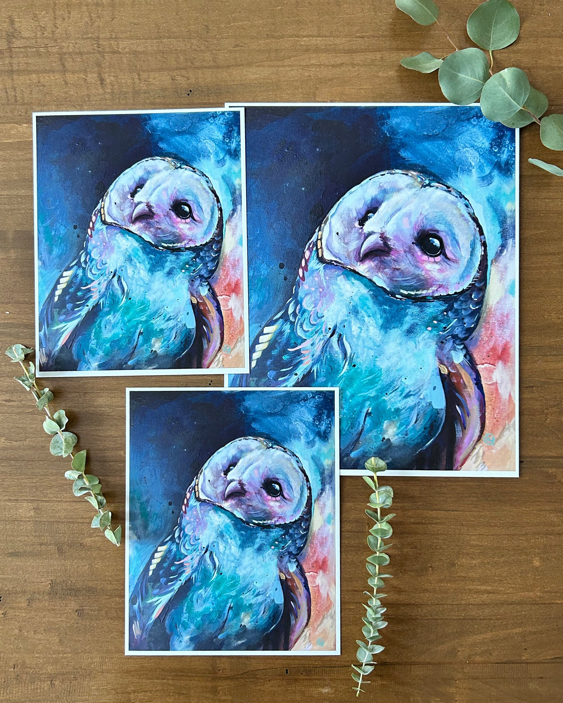 Barn Owl Painting - 1