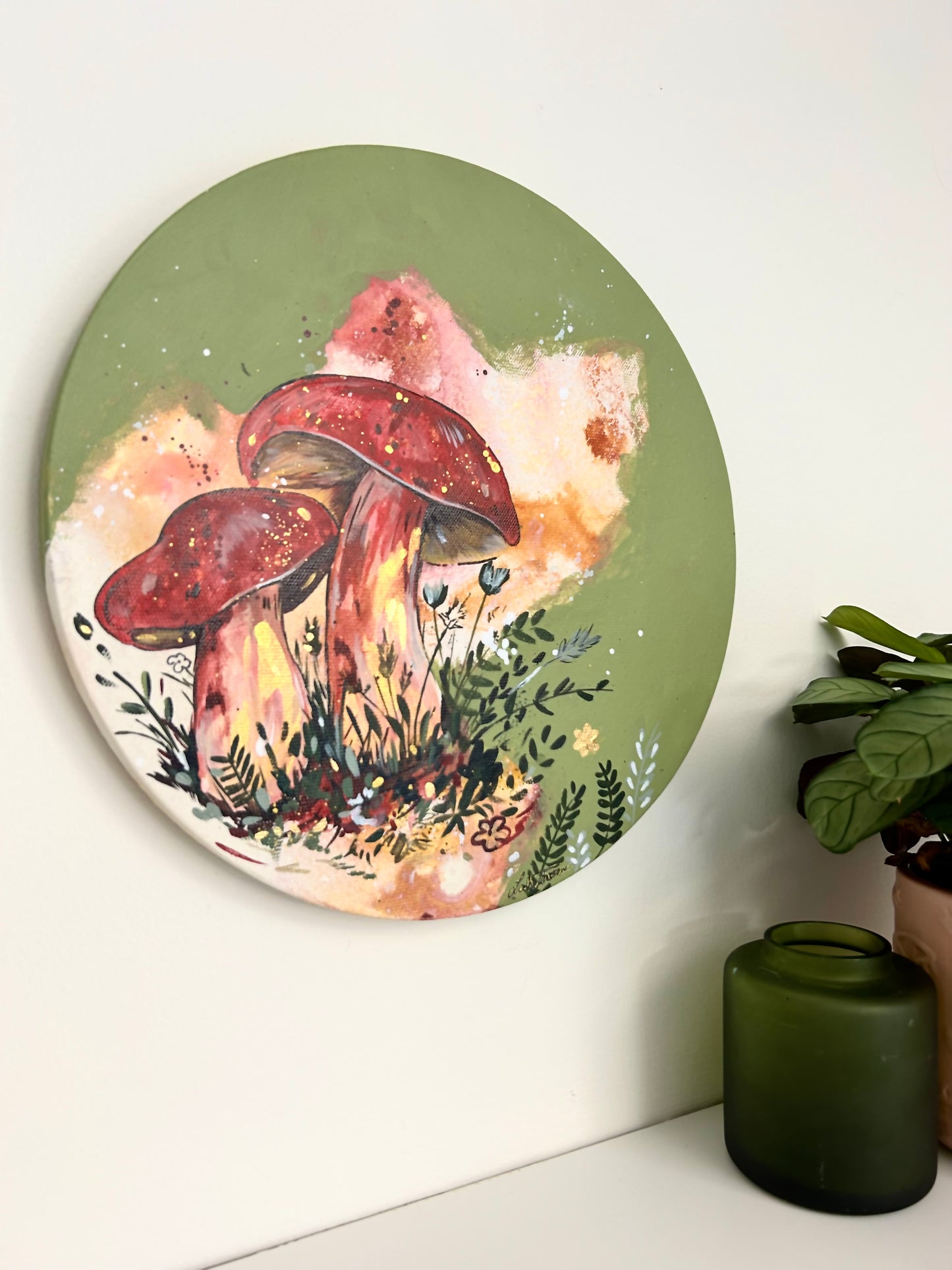 Original Mushroom Paintings