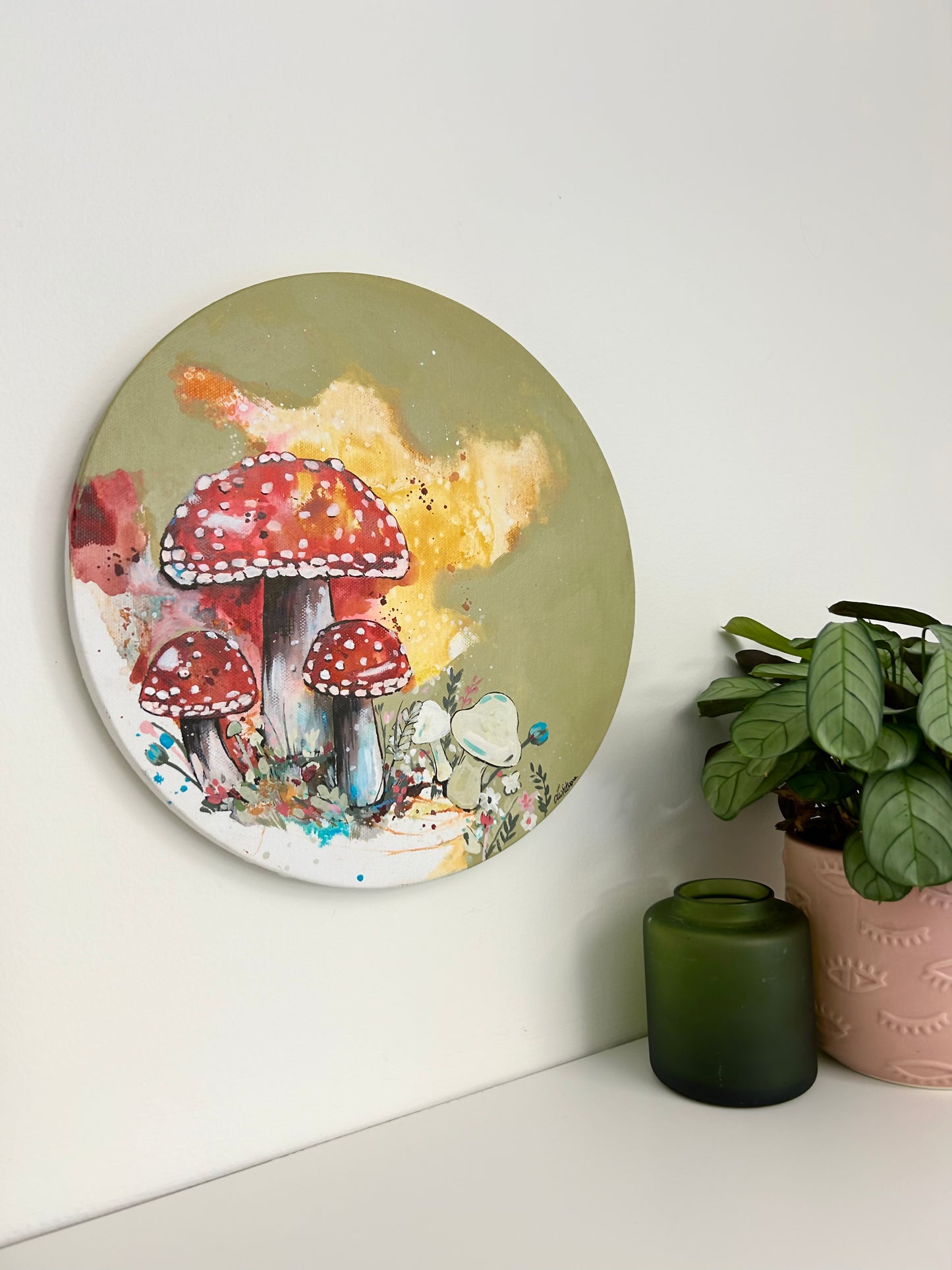 Original Mushroom Paintings