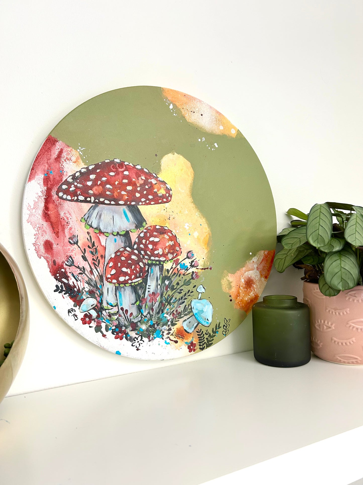 Original Mushroom Paintings