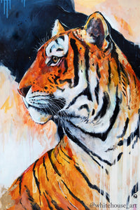 Contemporary Tiger Painting - 0