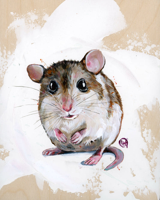 8"x10" Portrait of a Mouse