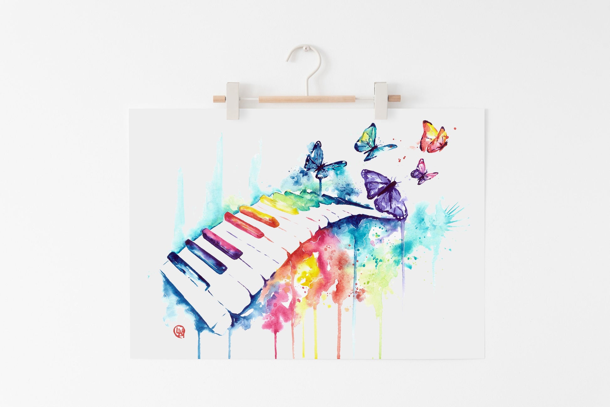 Piano Painting - 8