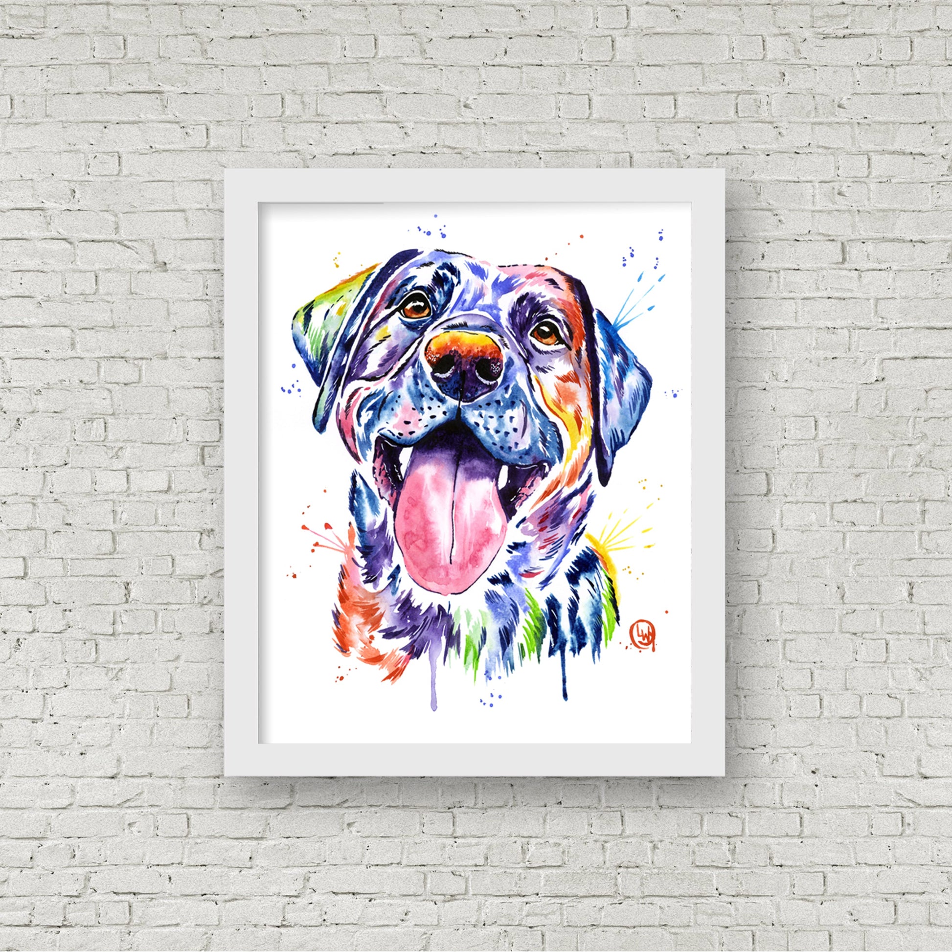 Black Lab Art - 2
