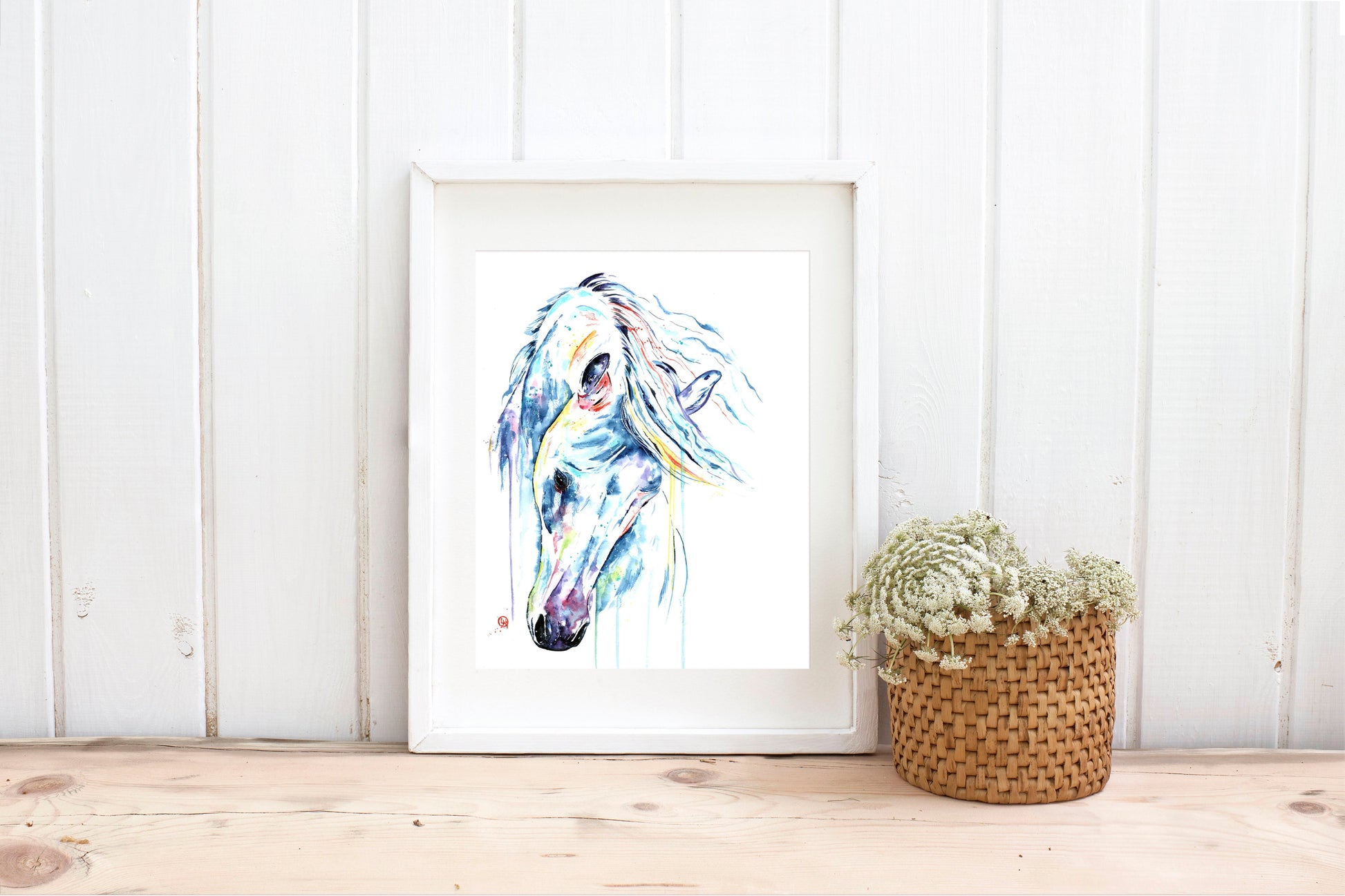 Horse Watercolor Art - 10