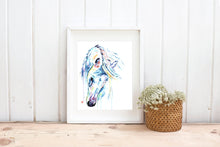 Arabian Horse Print by Whitehouse Art | titled "Beautiful Connection" | 7 Sizes