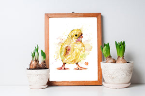 Chick Baby Animal Art - 2