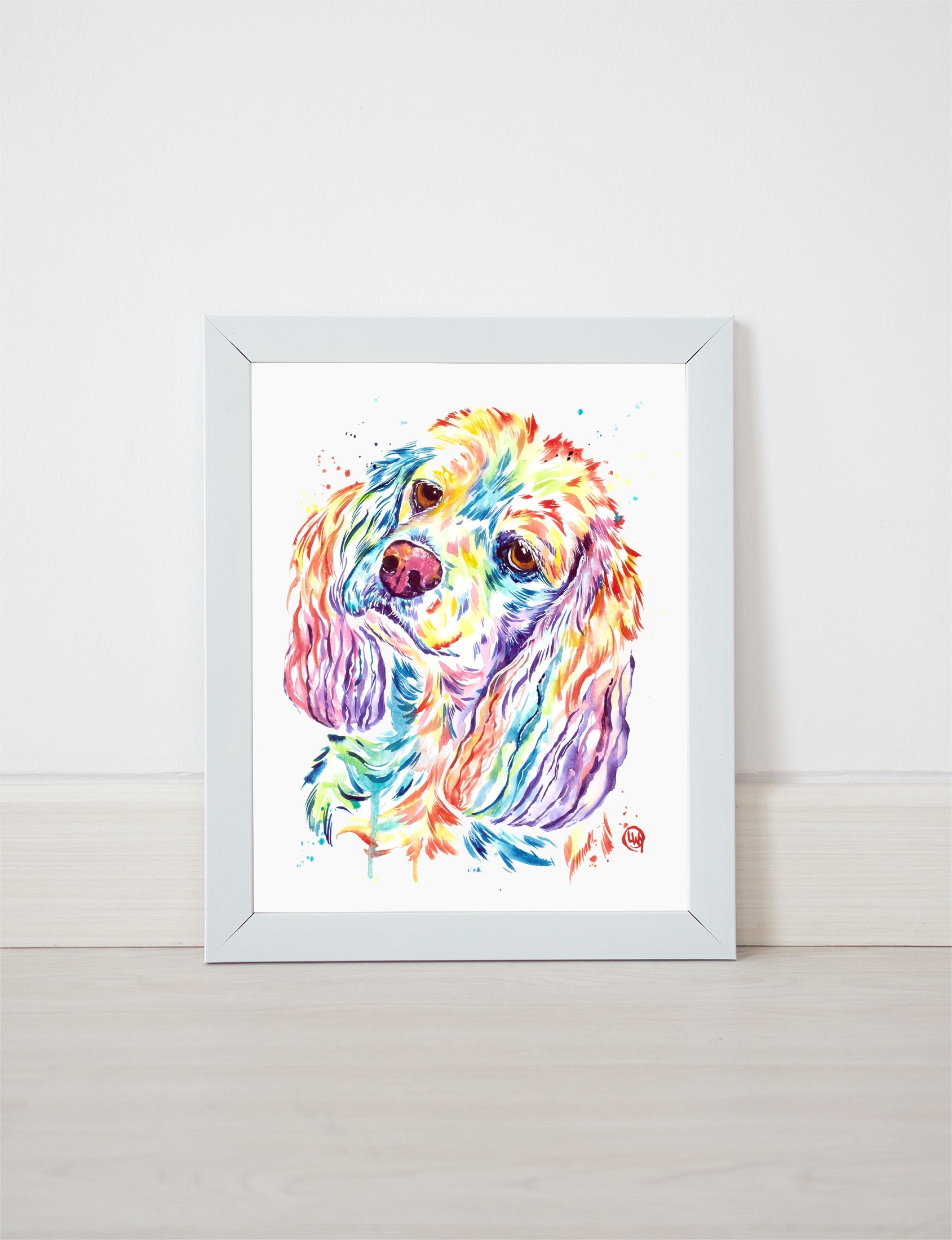 Cocker Spaniel Painting - 1