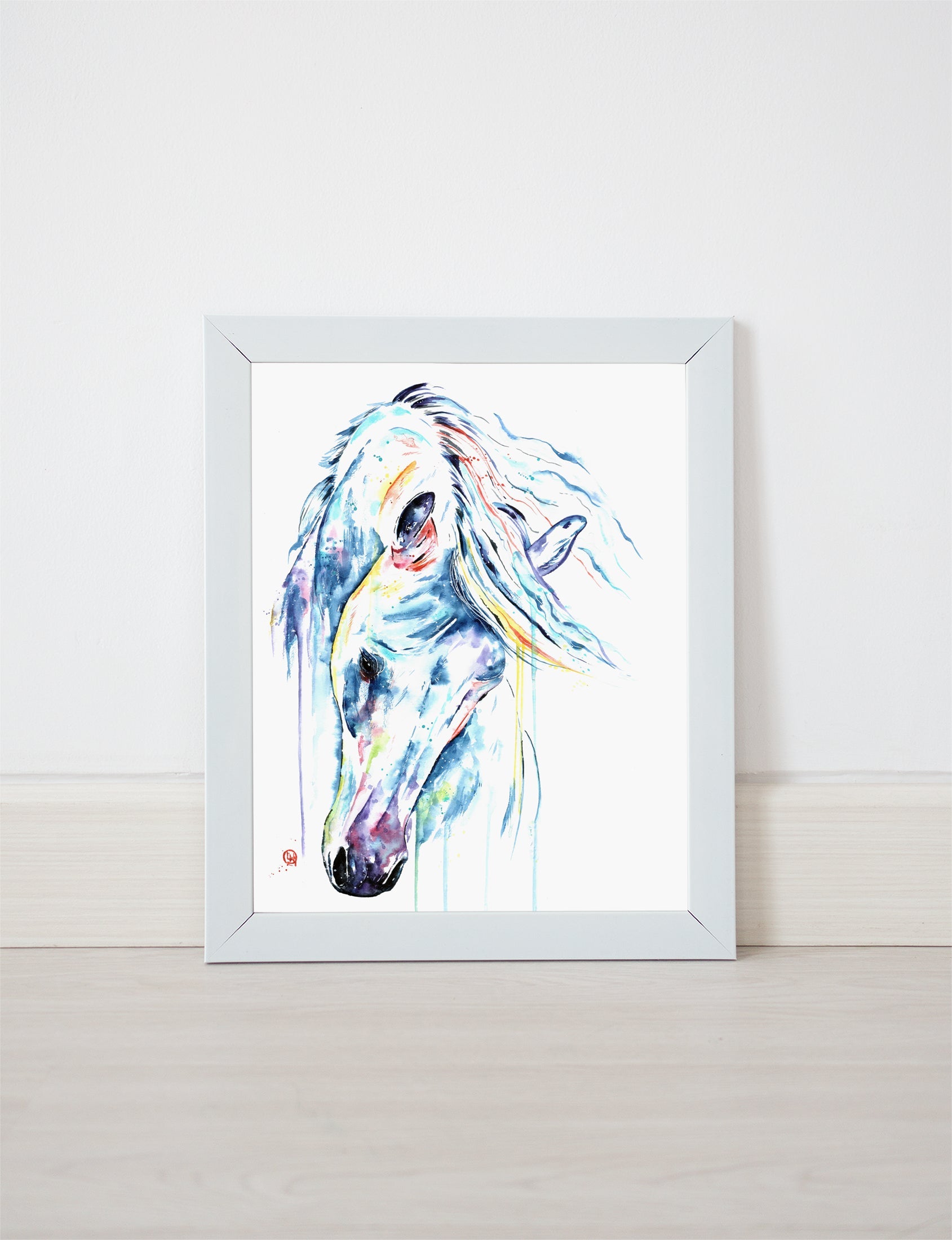 Horse Watercolor Art - 16