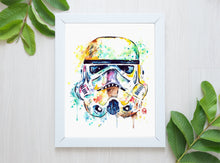 Stormtrooper Watercolor Art Print
