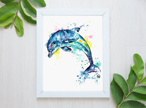Dolphin Art Print - 1