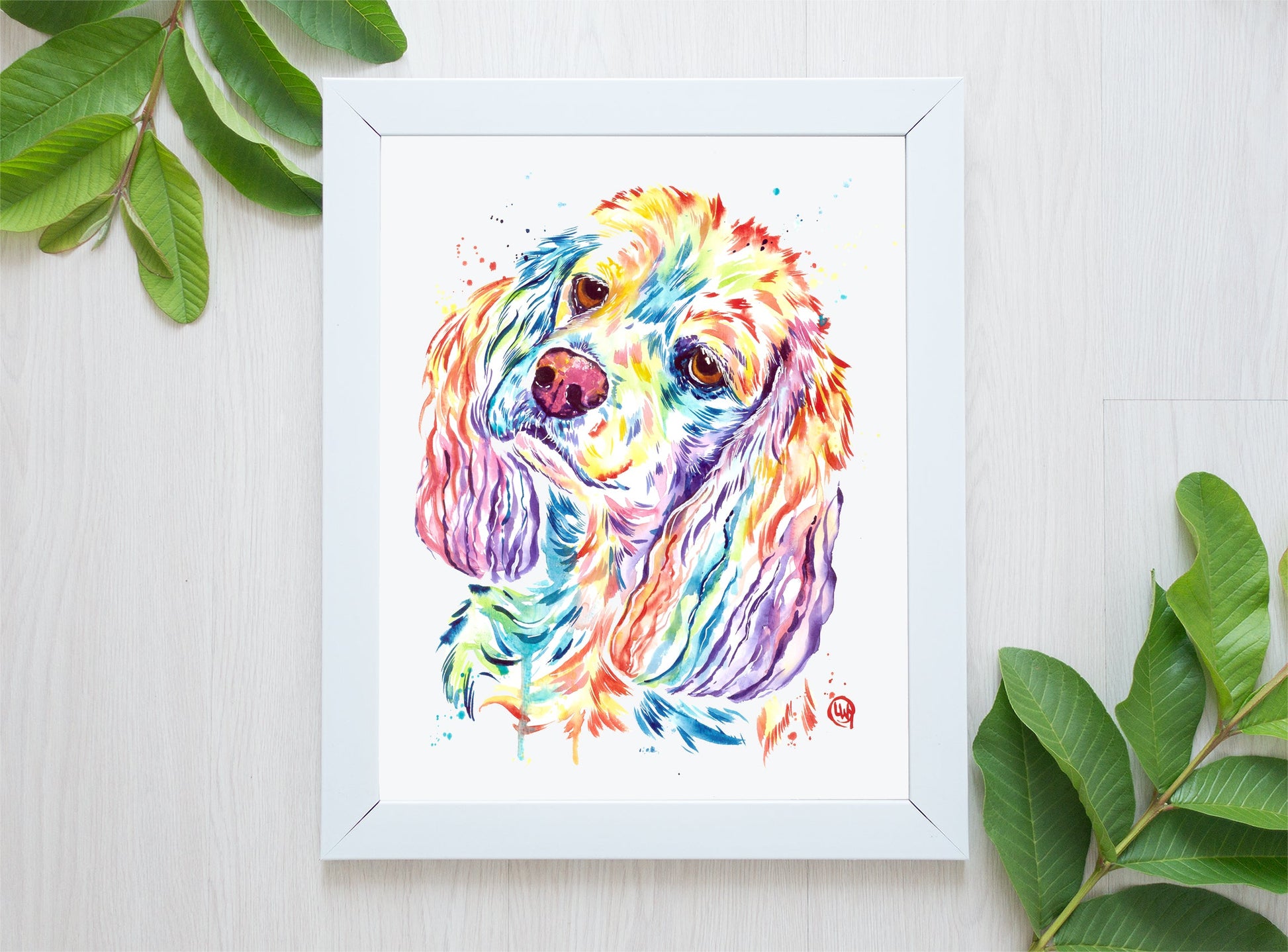 Cocker Spaniel Painting - 2