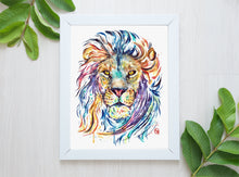 Lion Watercolor - 1