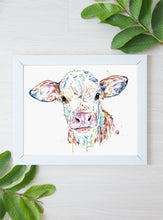 Calf / Baby Cow Art Print - 4