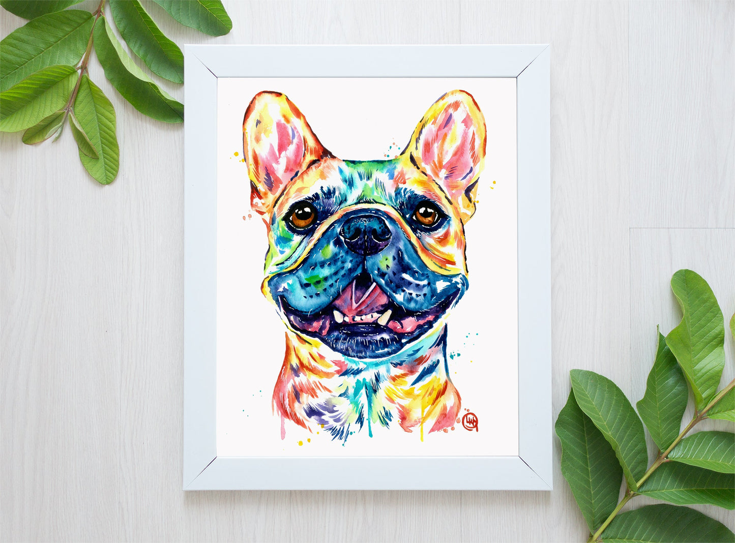 French bulldog art - 1