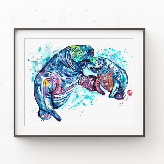 Manatee Painting - 0