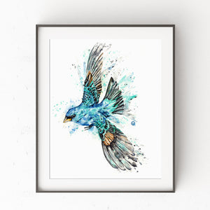 Blue Bird Painting - 0