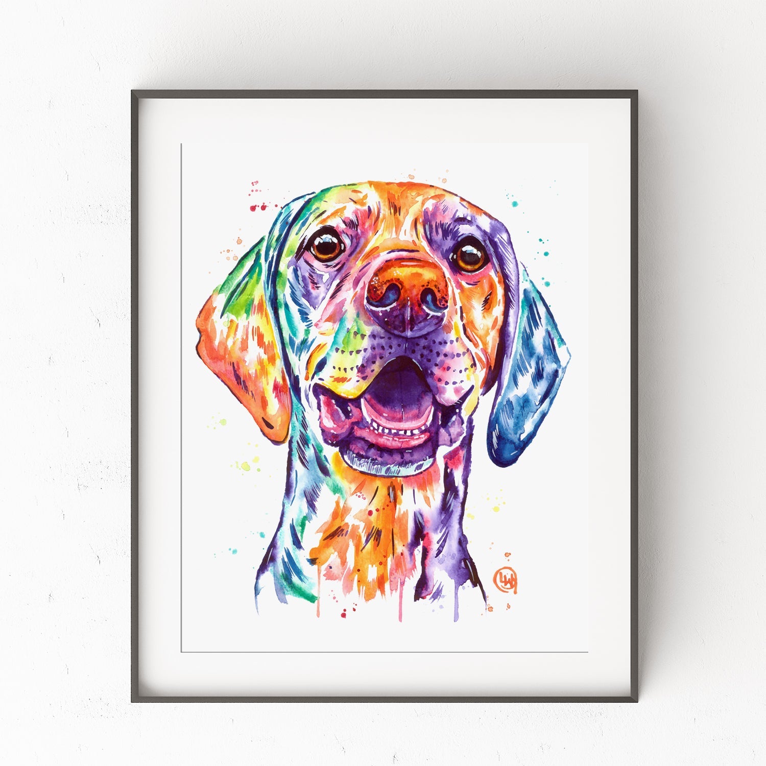 Vizsla Art Print - 0