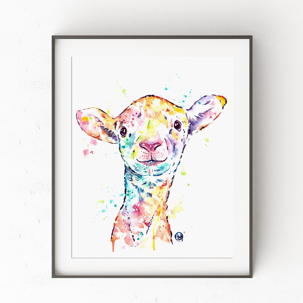 Lamb Nursery Art - 0