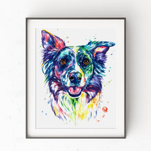 Border Collie Painting - 1