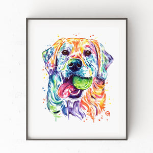 Colorful Dog Art - 0