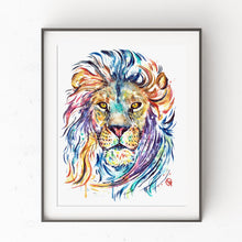 Lion Watercolor - 0