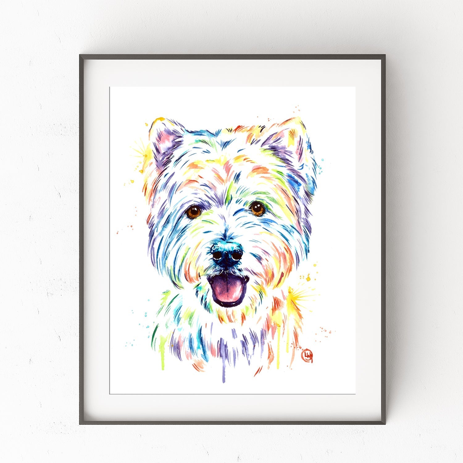 westie art prints - 0