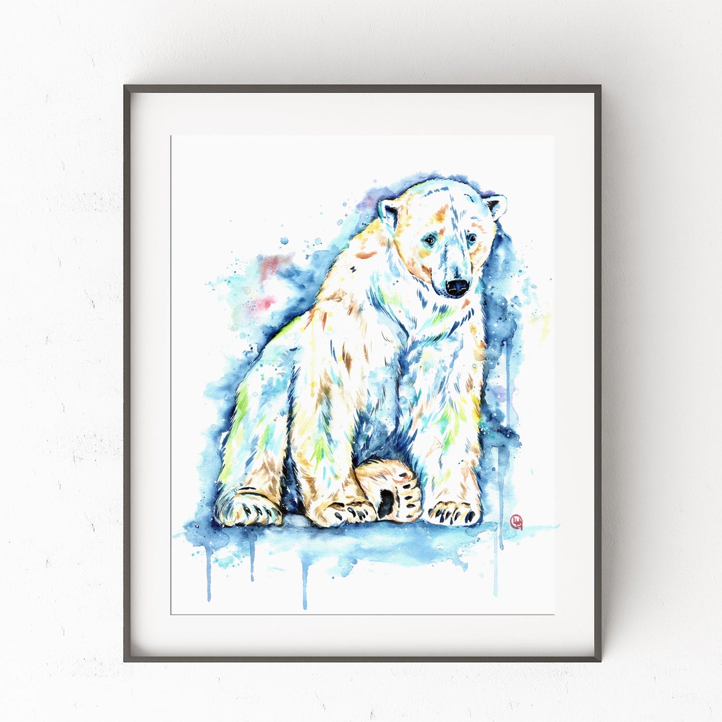 Polar Bear Painting - 0