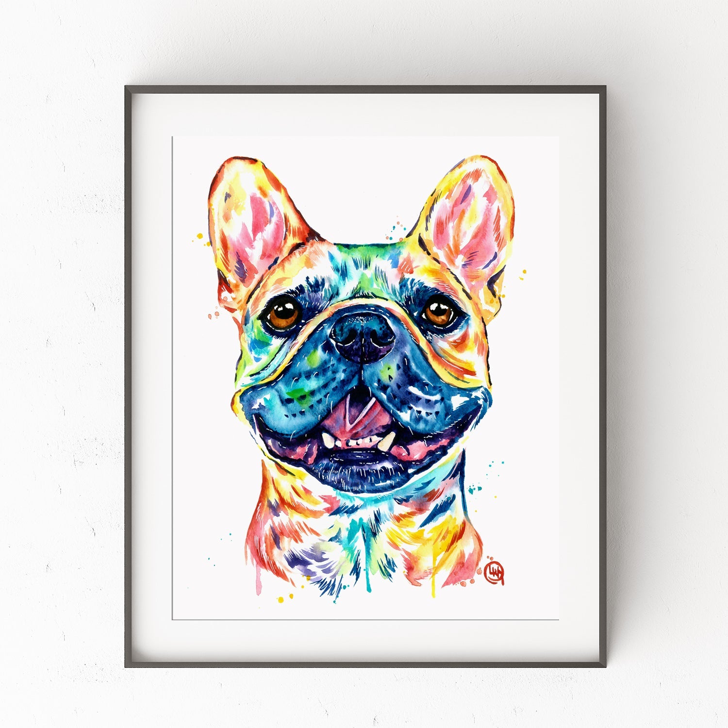 French bulldog art - 0