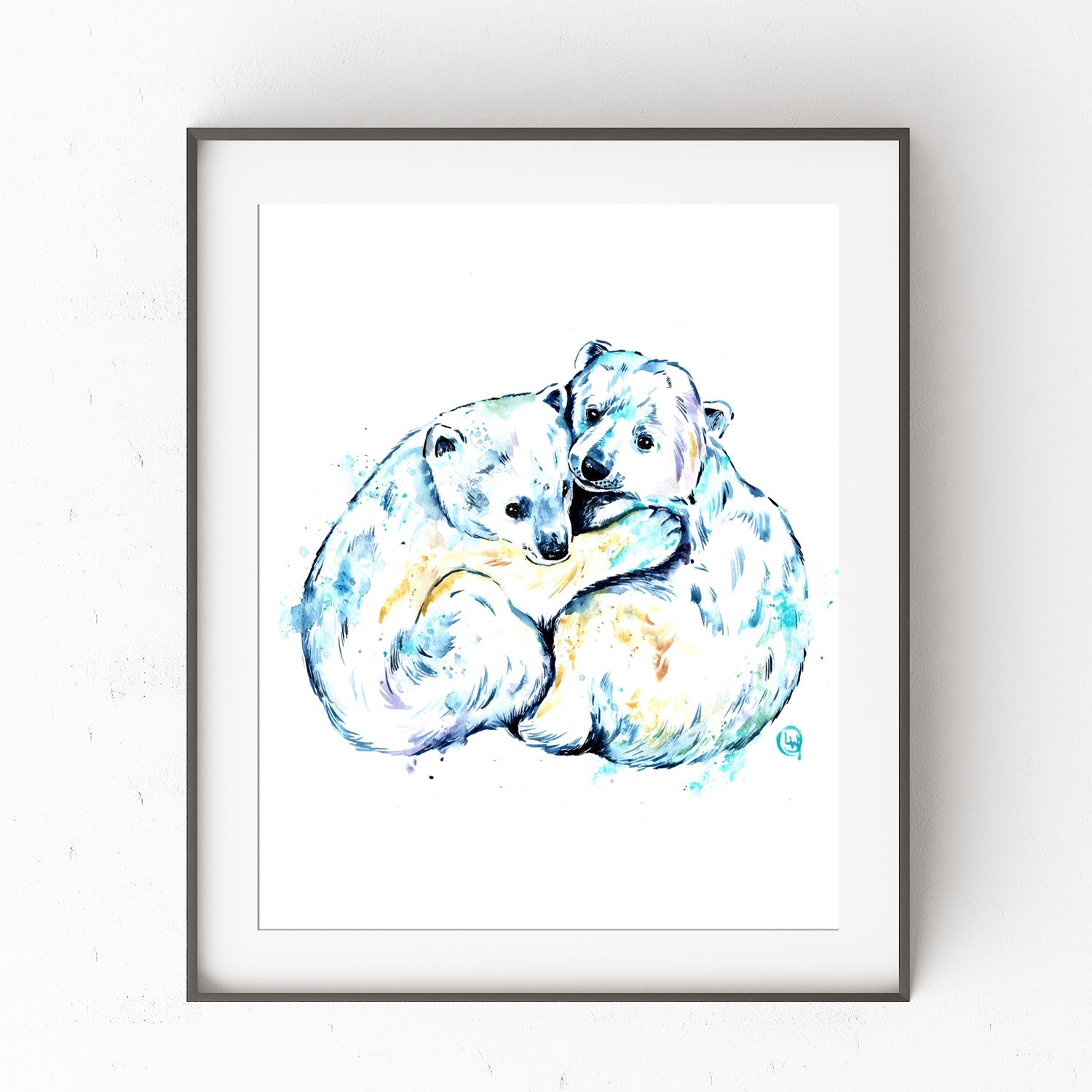 Polar Bear Cub Art - 0
