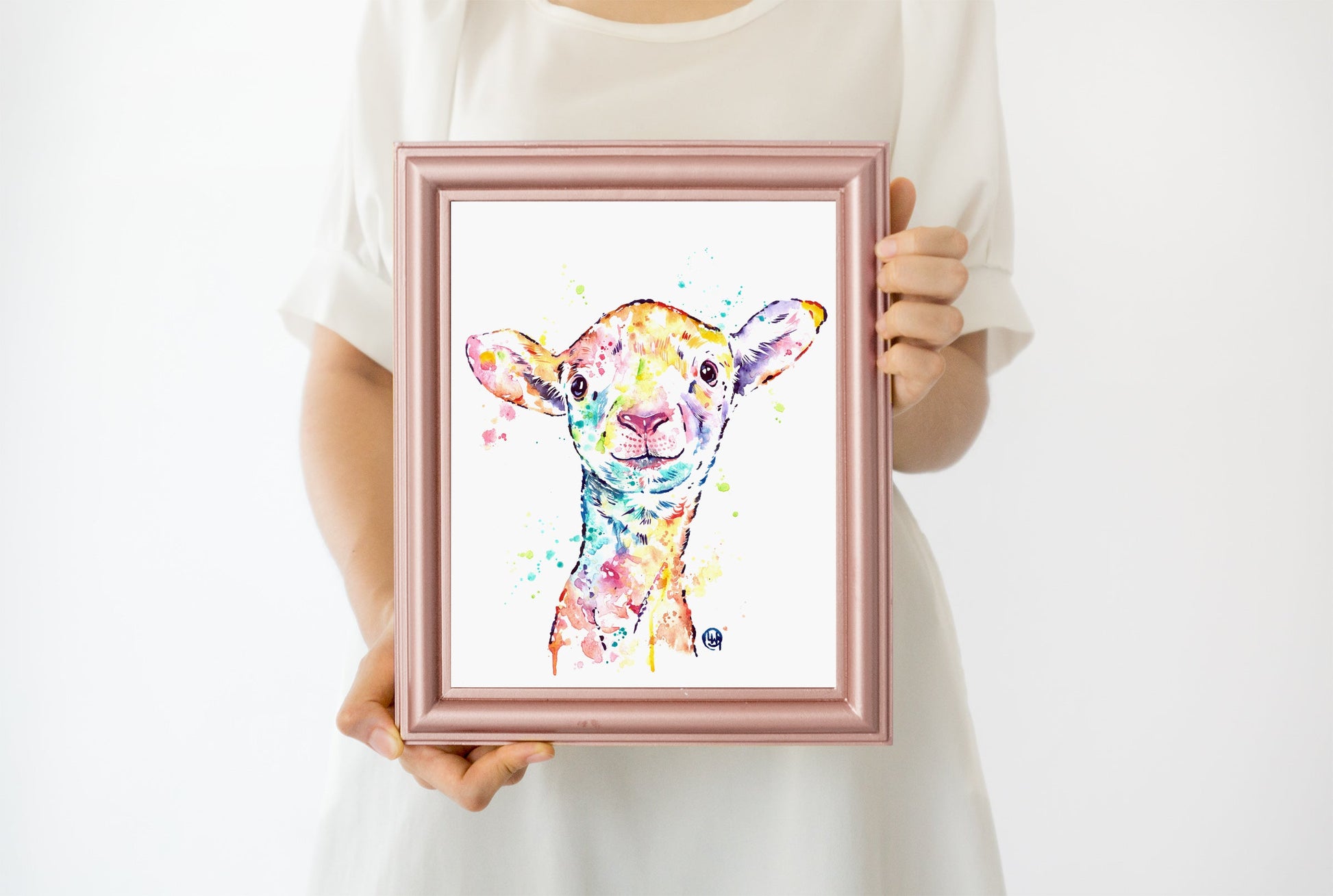 Lamb Nursery Art - 1