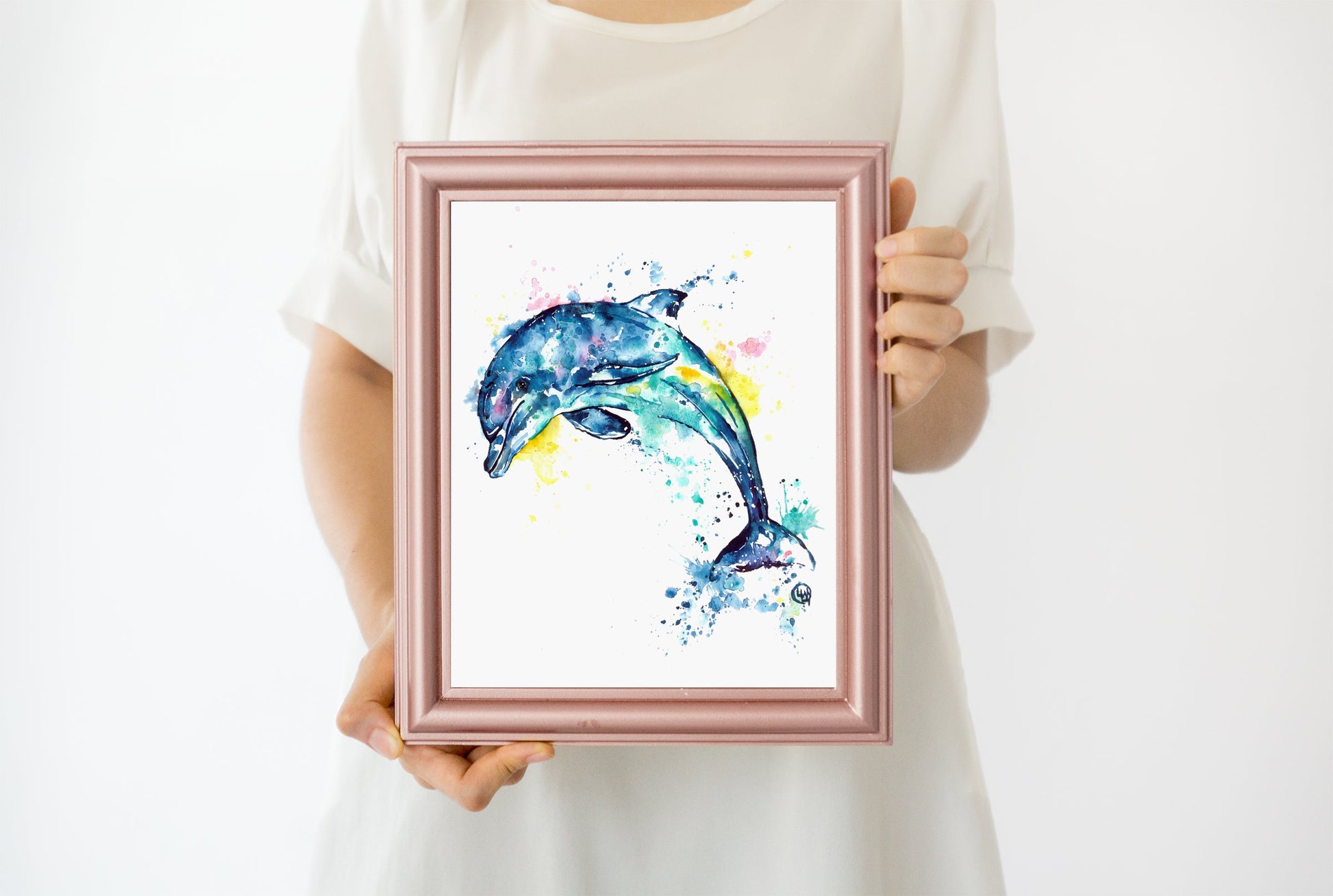 Dolphin Art Print - 2