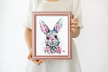 Bunny - Watercolor Painting of a rabbit