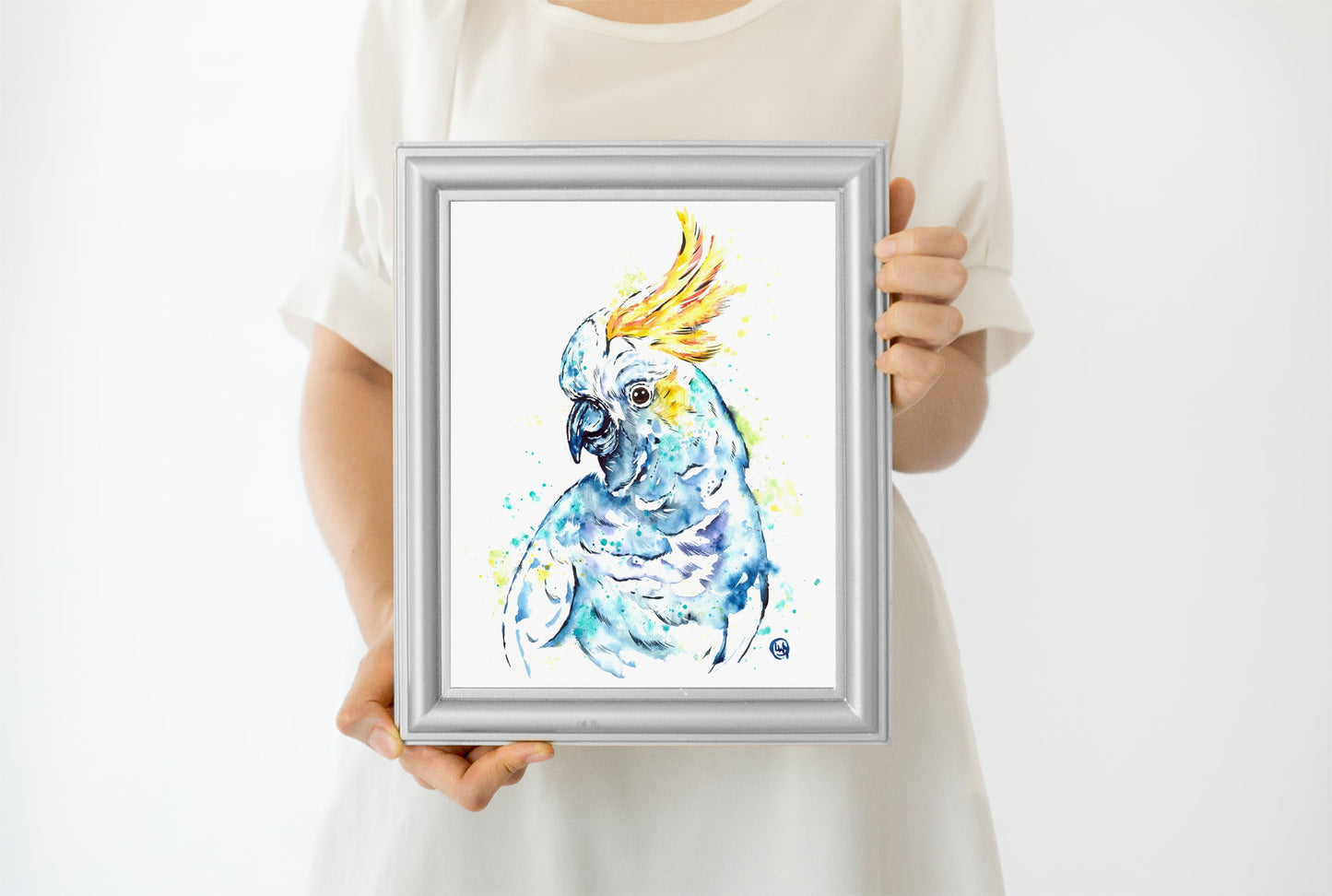 Cockatoo Watercolor Painting - 3