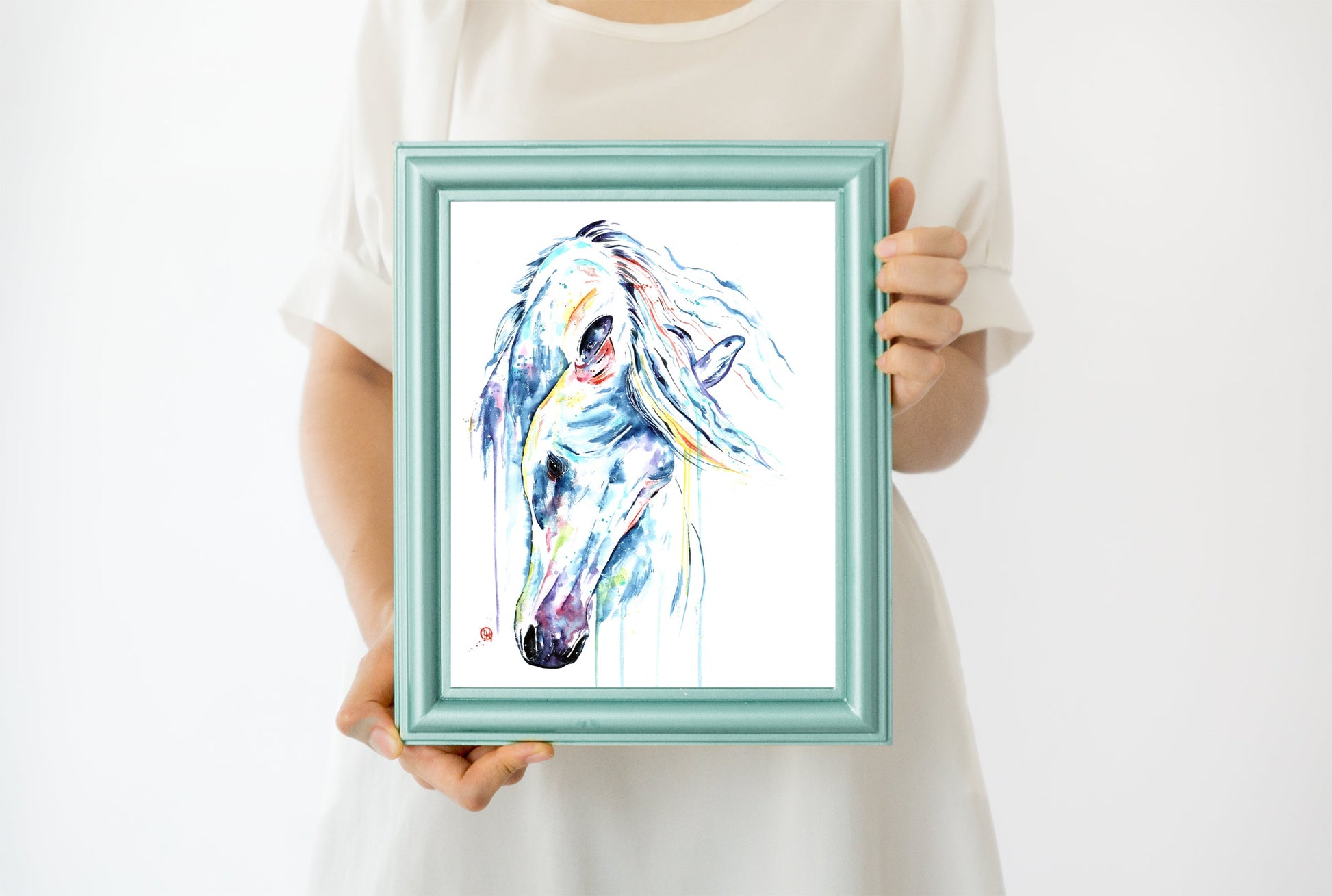 Horse Watercolor Art - 20